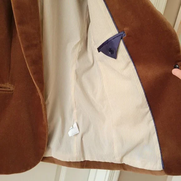 J. Crew velvet Parke Blazer 0 - Picture 5 of 15
